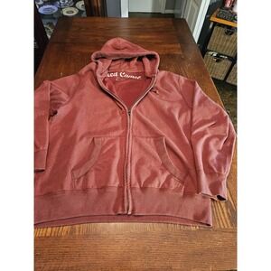 Red‎ Camel Mens Hoodie Jacket Full Zip  Hoodie XL (A551)